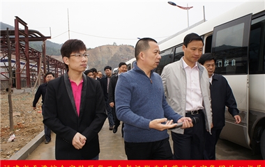 福建省平潭綜合實驗區(qū)黨工委書記張兆民蒞臨天守集團關(guān)心指導
